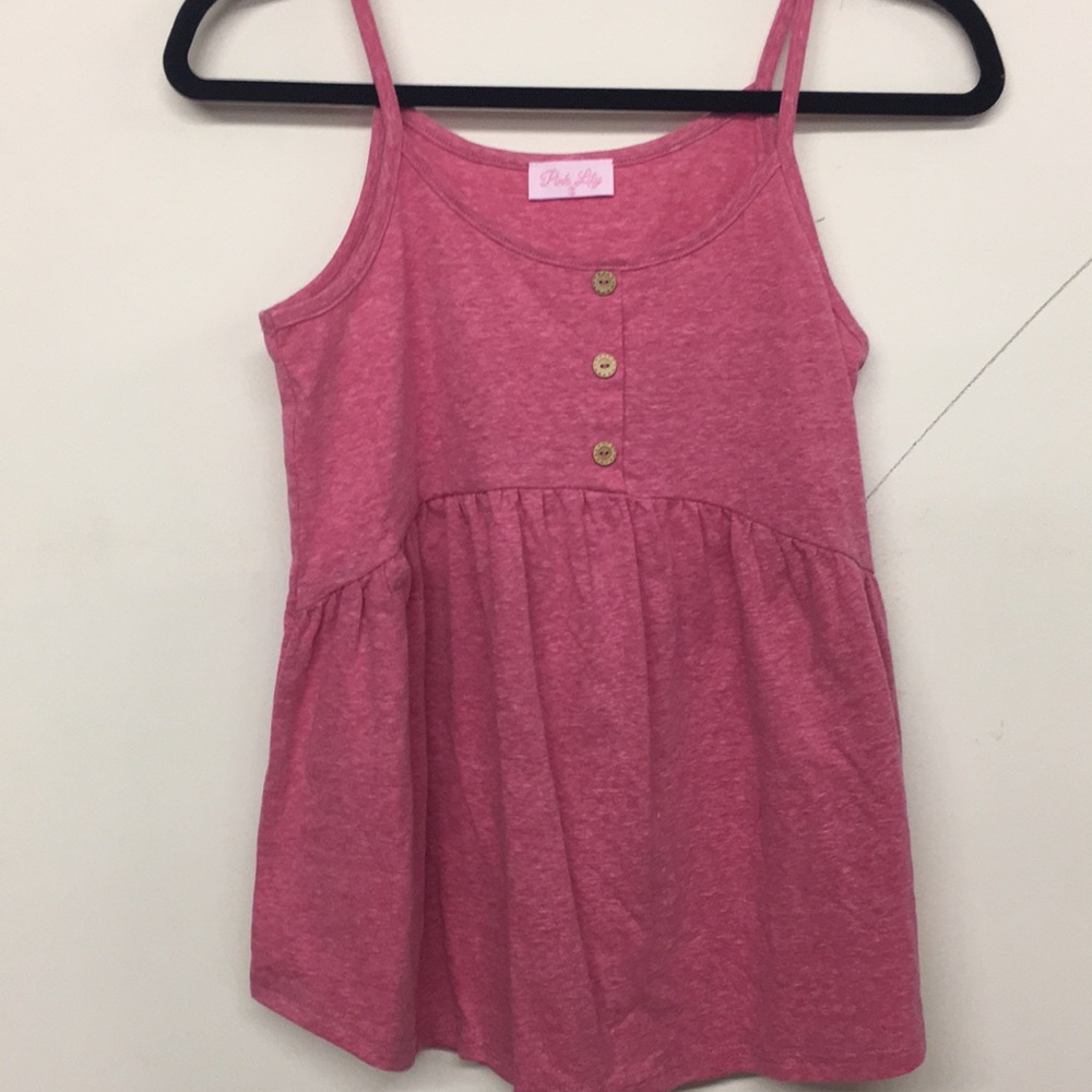 Pink Lily small rose colored top. Like new